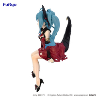 Hatsune Miku - Villain Miku Noodle Stopper Figure (Red Color Ver.) (Re-run) image number 4